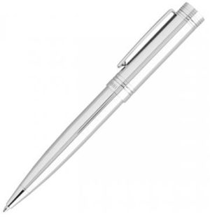 Πολυτελές μεταλλικό στυλό Ballpoint pen CERRUTI 1881 Zoom Silver NST2094
