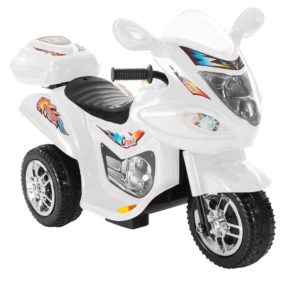​Παιδική Ηλεκτρική Μηχανή Mini Motorcycle 6V Λευκή 412187