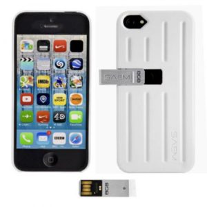 Θήκη Veho SAEM S7 για iPhone SE / 5 / 5S με 8GB USB