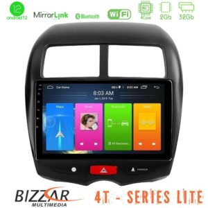 Bizzar 4T Series Mitsubishi ASX 4Tore Android12 2+32GB Navigation Multimedia Tablet 10