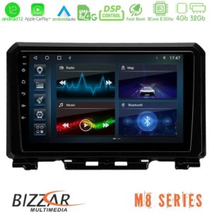 Bizzar M8 Series Suzuki Jimny 2018-2022 Android12 4+32GB Navigation Multimedia Tablet 9