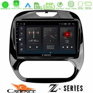 Cadence Z Series Renault Captur 2013-2019 (Manual AC) 8core Android12 2+32GB Navigation Multimedia Tablet 9