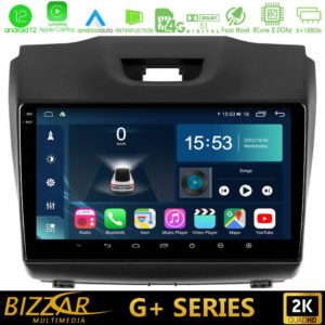 Bizzar G+ Series Isuzu D-MAX 2012-2019 8core Android12 6+128GB Navigation Multimedia Tablet 9