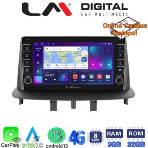 LM Digital - LM ZG8145 GPS Οθόνη OEM Multimedia Αυτοκινήτου για RENAULT MEGANE3 (CarPlay/AndroidAuto/BT/GPS/WIFI/GPRS)
