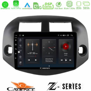 Cadence Z Series Toyota Rav4 2006-2012 8core Android12 2+32GB Navigation Multimedia Tablet 10
