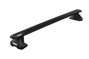 Μπάρες Οροφής Αυτοκινήτου Thule Evo Wing Bar Μαύρες Αλουμινίου (SET) 710500 / 711320 (127cm) / 145052