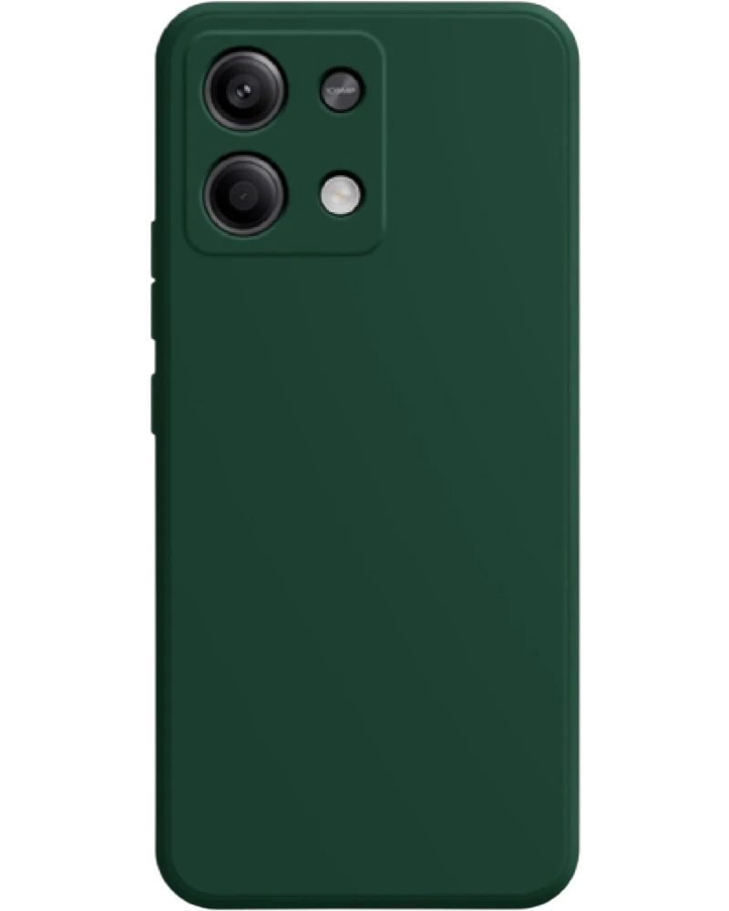 Matt TPU case protect lens for Xiaomi Redmi Note 13 Pro 4G Dark Green