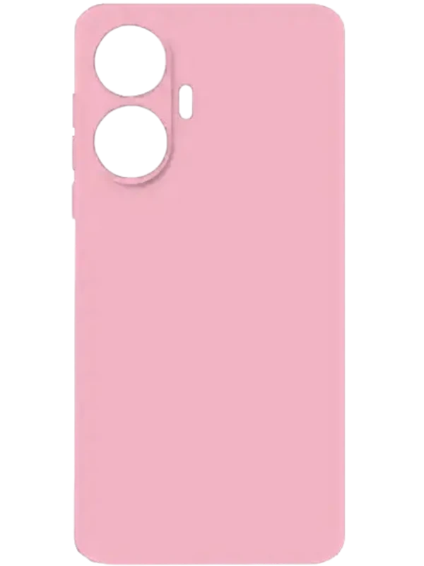 Matt TPU case protect lens for Realme C55 Pink