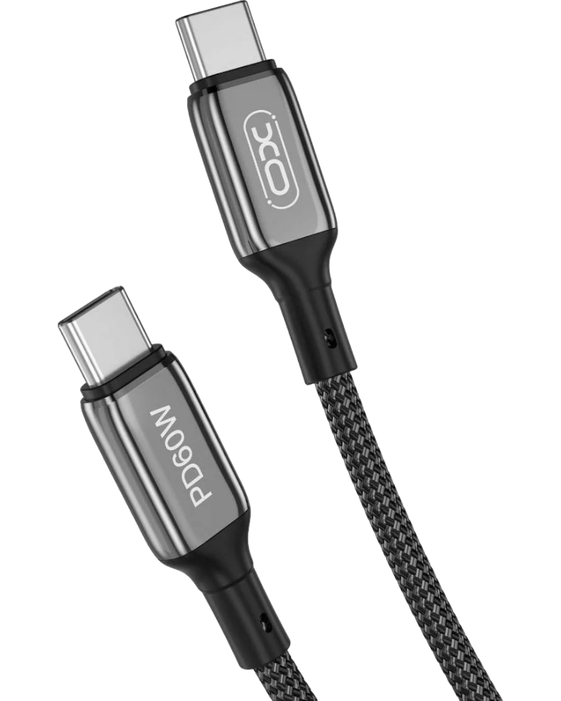 XO cable NB-Q180B PD USB-C - USB-C 1,0m 60W Black