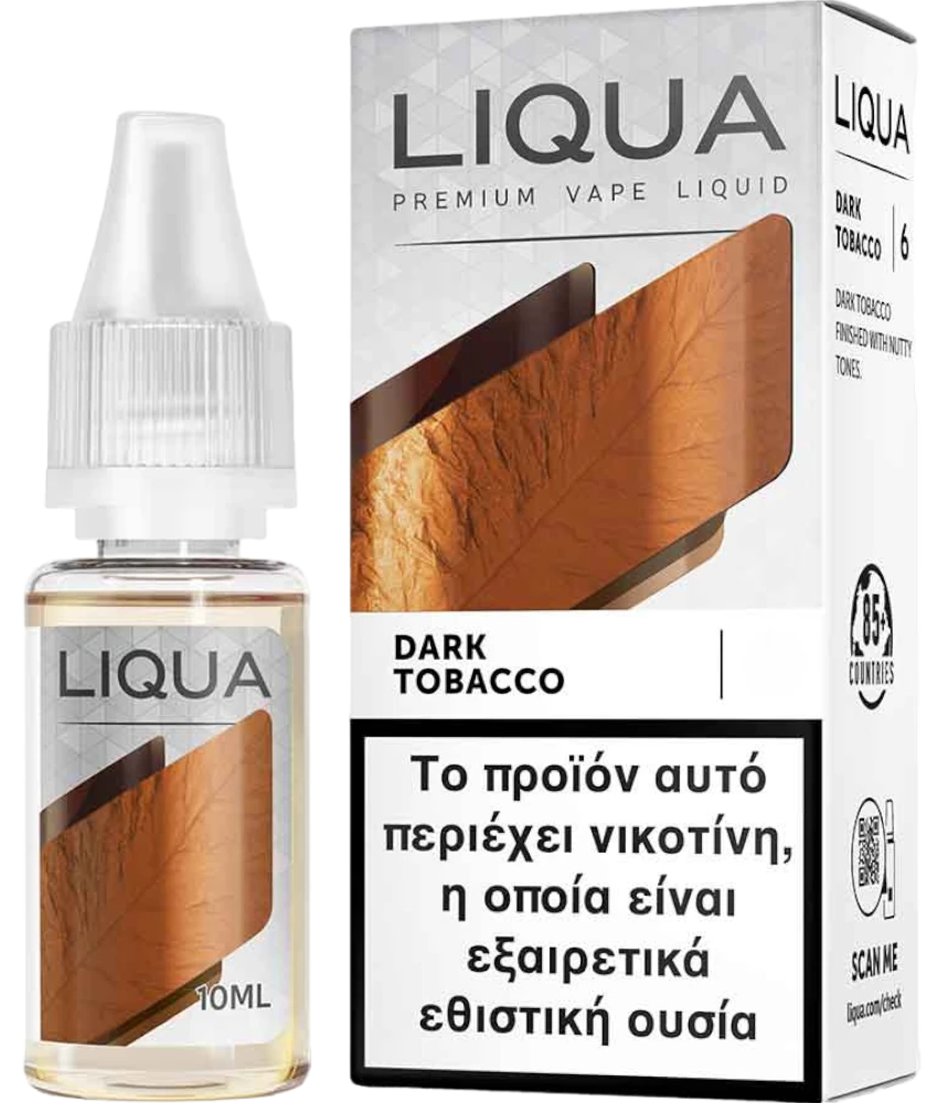 LIQUA Dark Tobacco 06mg 10ml