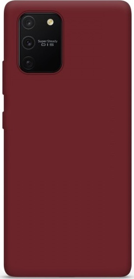 Matt TPU case for Samsung S10 Lite / A91 Red