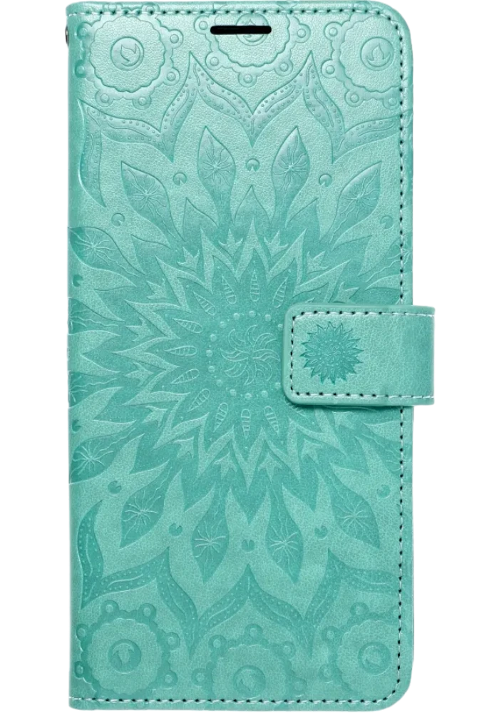 Smart Mezzo Wallet case for Samsung Galaxy A25 5G Mandala Green