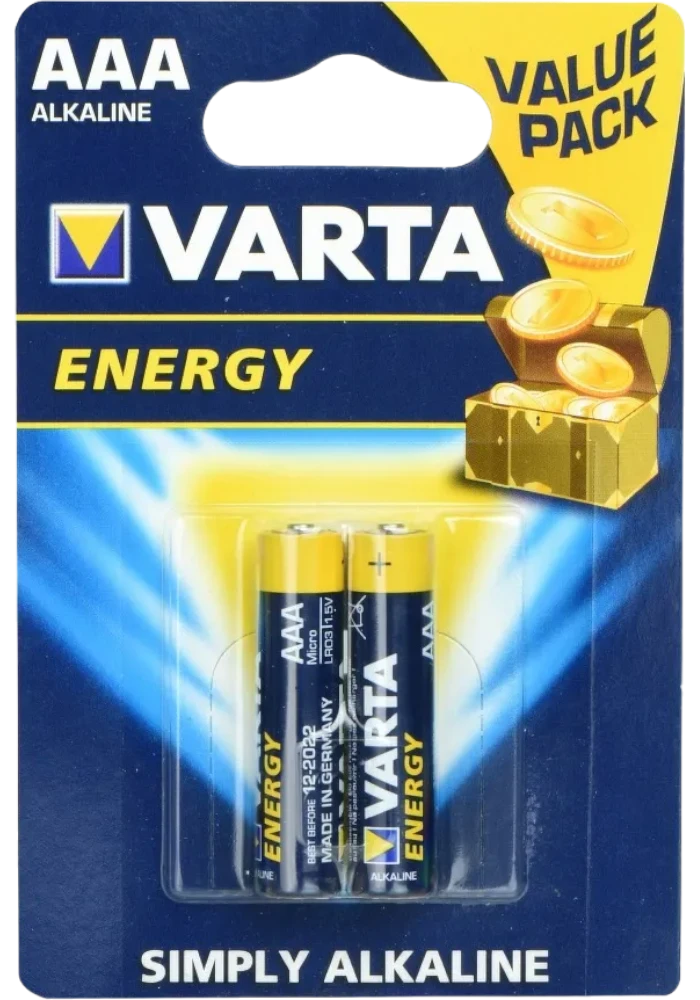 Varta Energy Αλκαλικές Μπαταρίες AAA 1.5V 2τμχ
