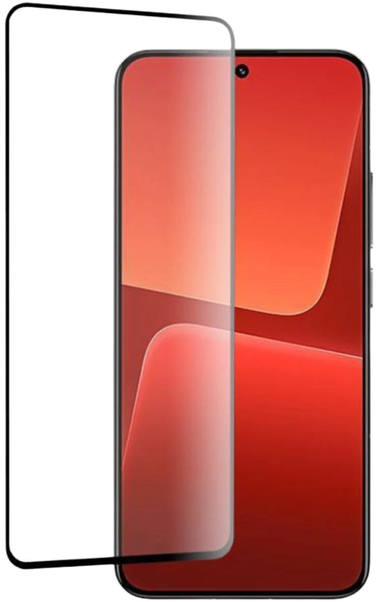Full Glue Tempered Glass 5D for Xiaomi 13T Pro Black Frame