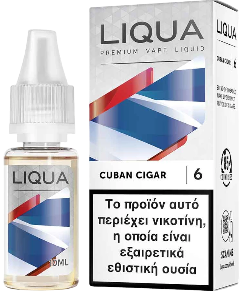 LIQUA Cuban Cigar 18mg 10ml