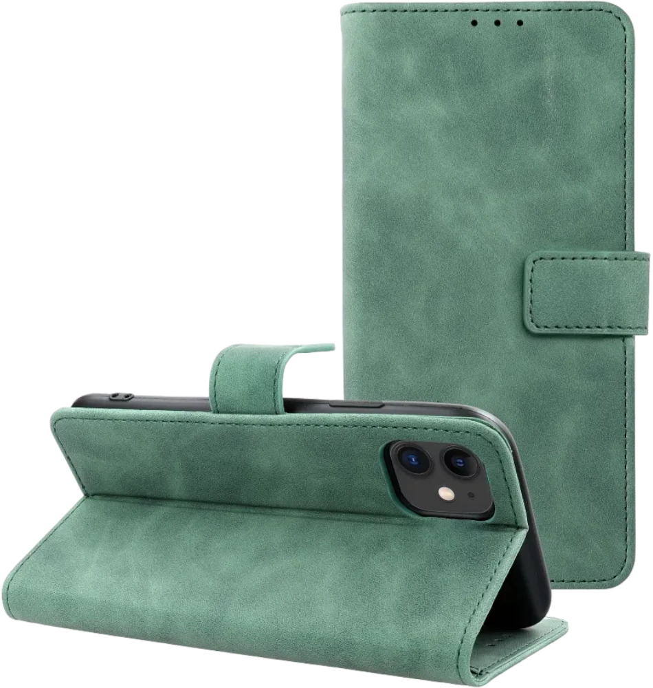 Smart Velvet case for iPhone 12 / 12 Pro Green