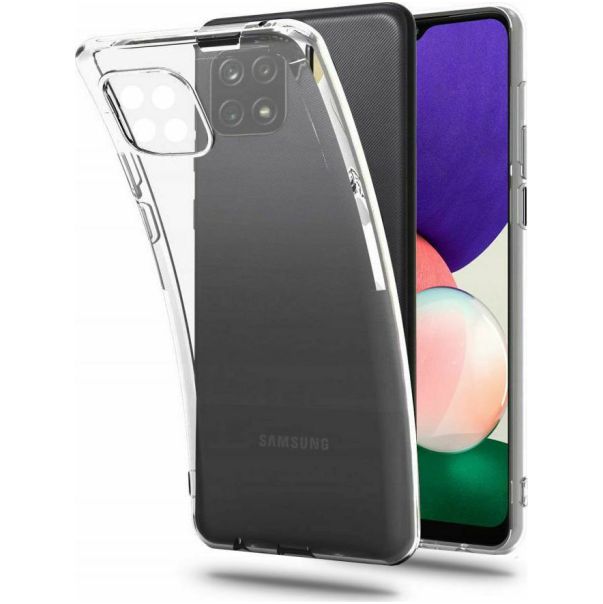 Slim case TPU 2mm protect lens for Samsung Galaxy A22 4G Διάφανο