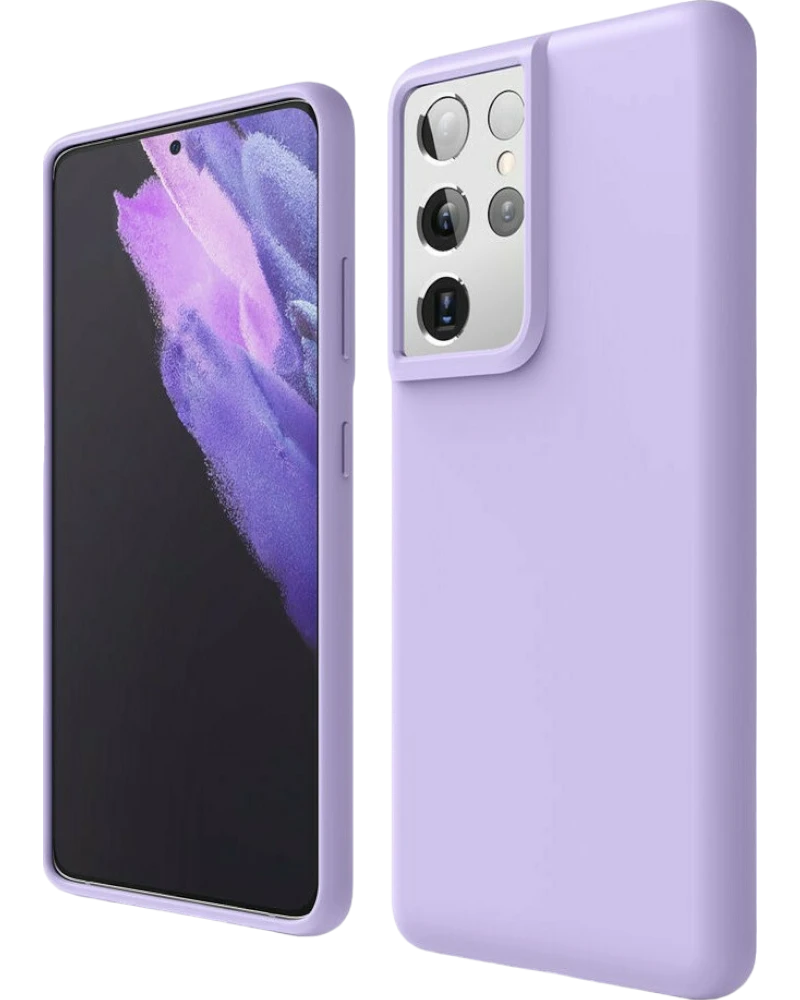 Matt TPU case for Samsung Galaxy S21 Ultra Purple
