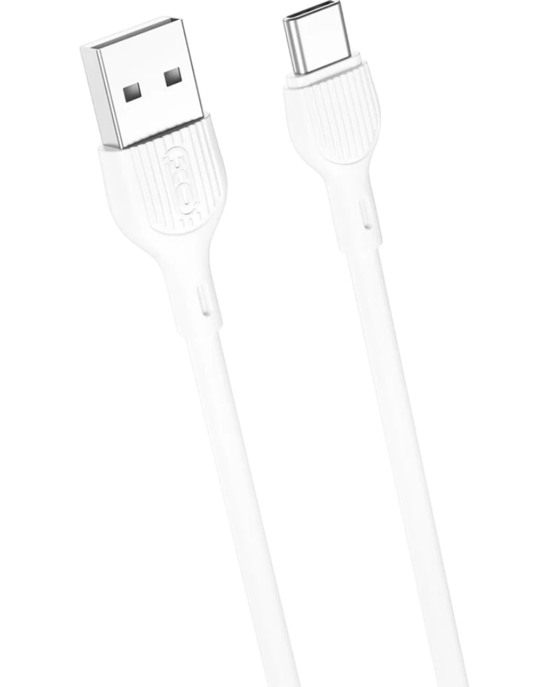 XO cable NB200 USB - USB-C 1,0m 2.1A White