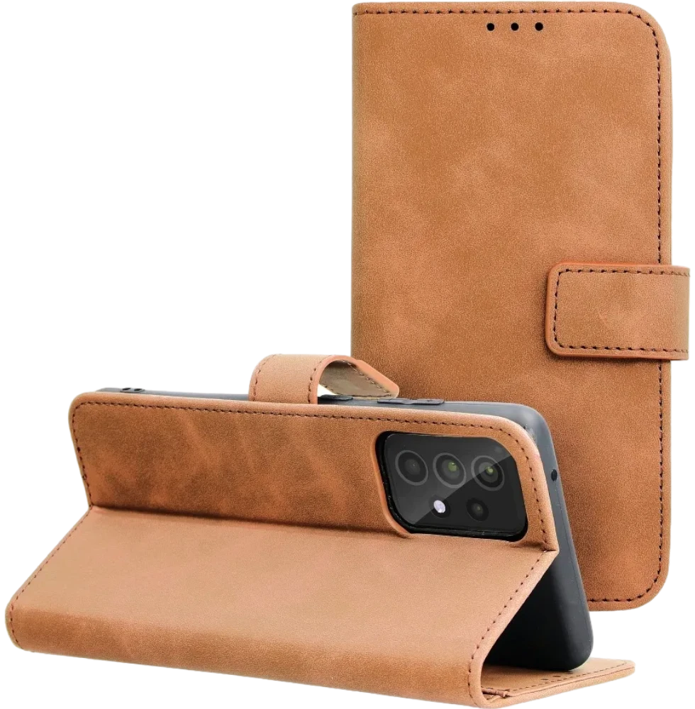 Smart Velvet case for Samsung Galaxy A52 / A52s Brown