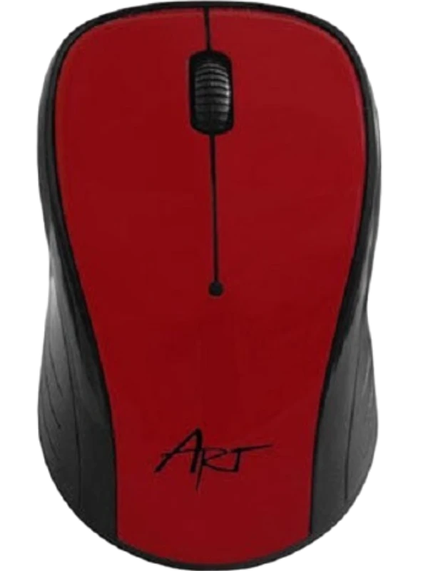 Art AM-92 Ασύρματο Ποντίκι Κόκκινο