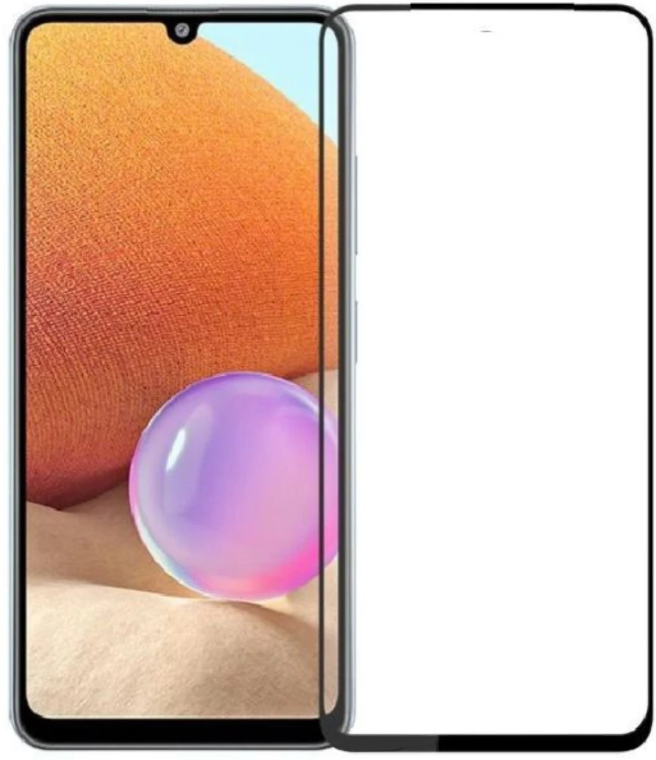 Full Glue Tempered Glass 5D for Samsung Galaxy A15 4G/5G Black Frame