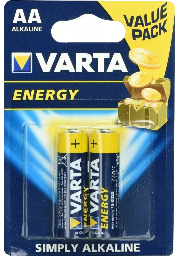Varta R6 Energy Αλκαλικές Μπαταρίες AA 1.5V 2τμχ
