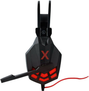 Maxlife Gaming MXGH-200 wired headset USB / 2x Jack 3,5mm black