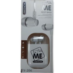 Elmcoei earphones EV-206 jack 3,5mm white