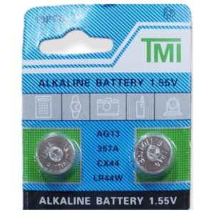 TMI Button Alkaline Battery AG13- LR44H- 357A (2τμχ)