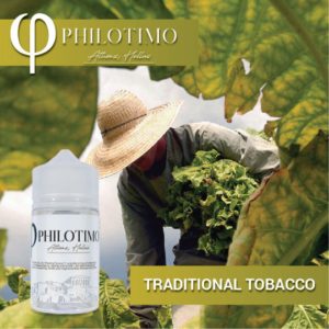 Philotimo Traditional Tobacco 30/60ml Flavorshots