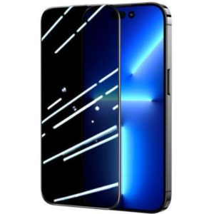 ObaStyle Privacy Tempered Glass 3D for iPhone 13 / 13 Pro black frame