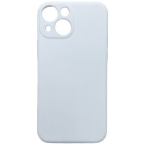 Matt TPU case protect lens for iPhone 13 Mini White