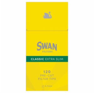 Swan Φιλτράκια Classic Extra Slim Κίτρινο 5.7mm 120x 1τμχ