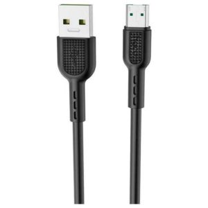 Hoco X33 Surge USB σε Micro-USB Fast Charging 4A Μαύρο 1μ