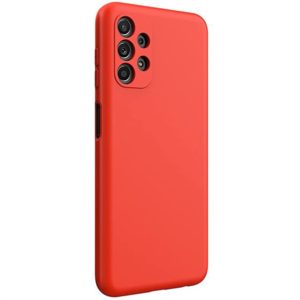 Silicon case protect lens for Samsung Galaxy A13 4G red