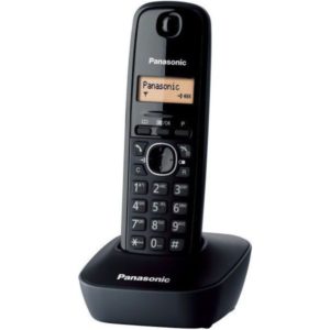 Panasonic KX-TG1611GRH Ασύρματο Ψηφιακό Τηλέφωνο Μαύρο