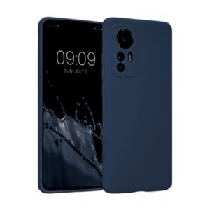 Silicon case protect lens for Xiaomi 12 Lite dark blue