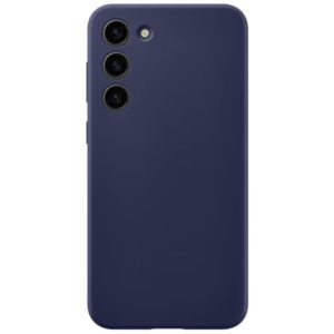 Silicon case protect lens for Samsung Galaxy S23 Plus Dark Blue