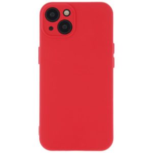 Silicon case protect lens for iPhone 15 Red