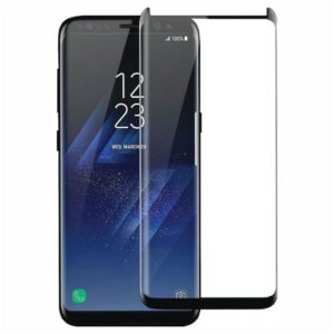 Full Glue Tempered Glass 5D for Samsung Galaxy S9 black frame