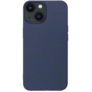 Matt TPU case for iPhone 15 Plus Dark Blue
