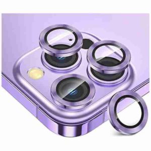 Camera Lens Protector Tempered Glass for iPhone 14 / 14 Plus Purple
