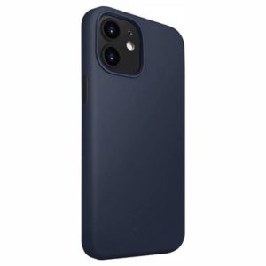Silicon case for iPhone 12 Mini dark blue