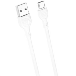 XO cable NB200 USB - USB-C 2,0 m 2.1A white