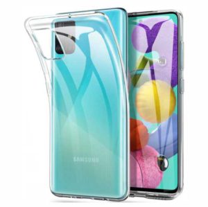 Slim case TPU 1mm for Samsung Galaxy A71 Διάφανο