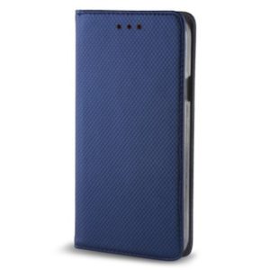 Smart Magnet case for Samsung Galaxy A03s Navy Blue