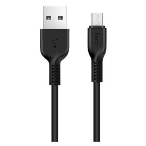 Hoco Regular USB to micro USB Cable Μαύρο 1m (X13)