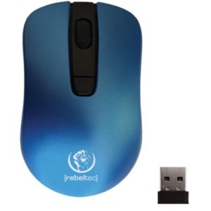Rebeltec wireless mouse STAR blue