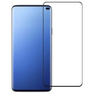 Full Glue Tempered Glass 5D for Samsung Galaxy S10 Plus black frame